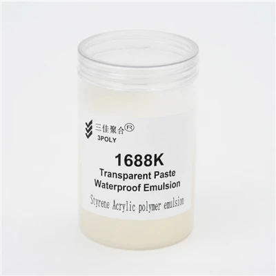 Transparent Paste Waterproof Emulsion